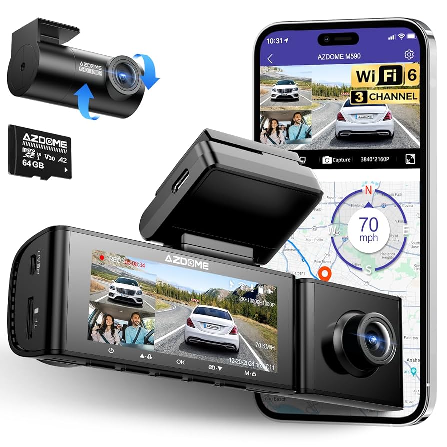 DriveBoost AZDOME Dash Cam M590