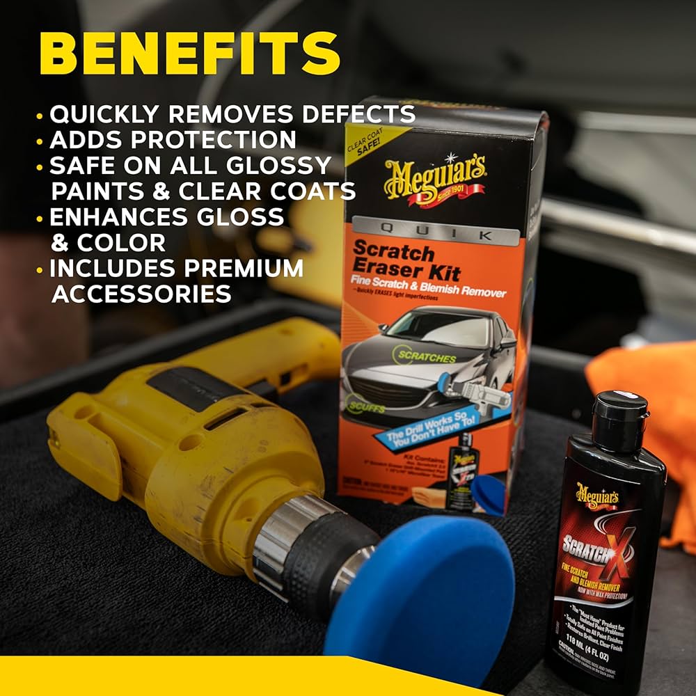 DriveBoost Meguiar's Quick Scratch Eraser Kit