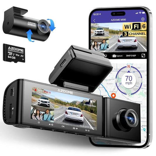 DriveBoost AZDOME Dash Cam M590